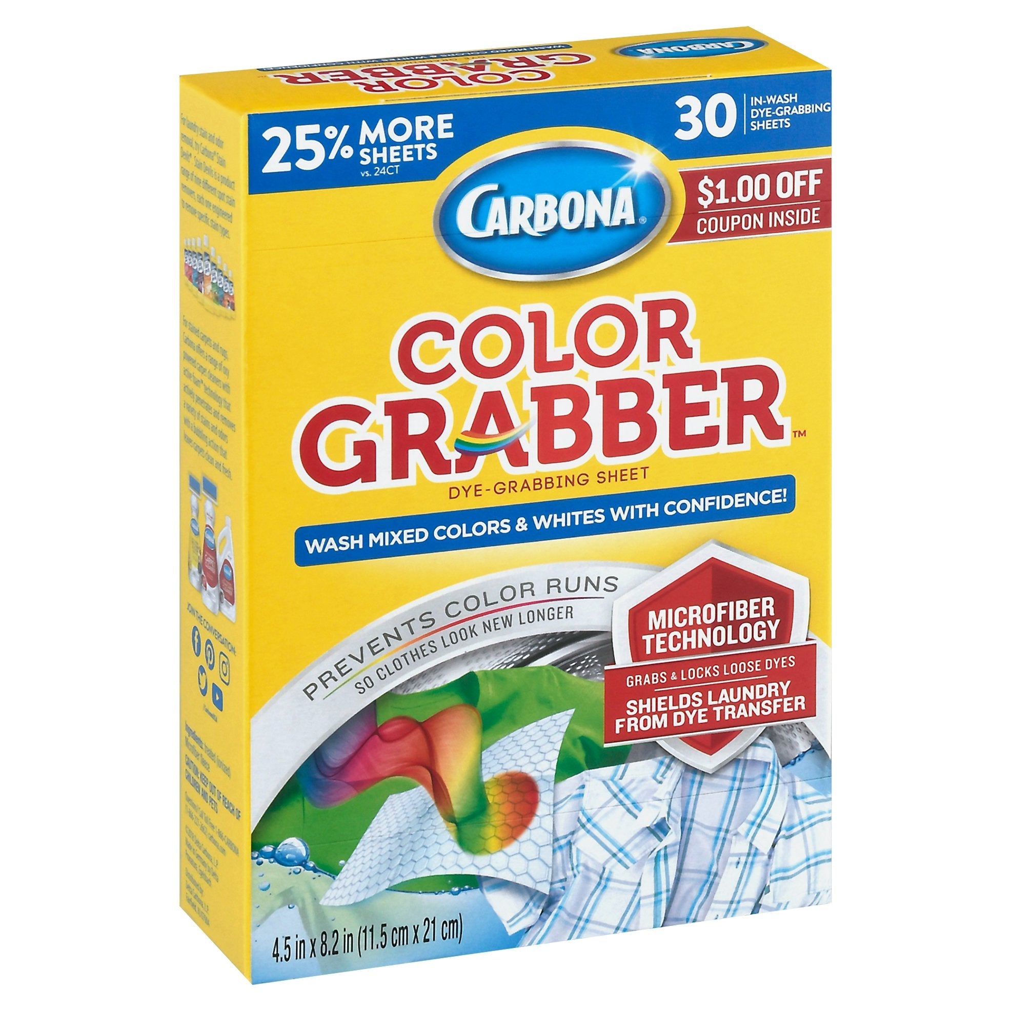 Carbona Color Grabber - 30 CT 12 Pack – StockUpExpress